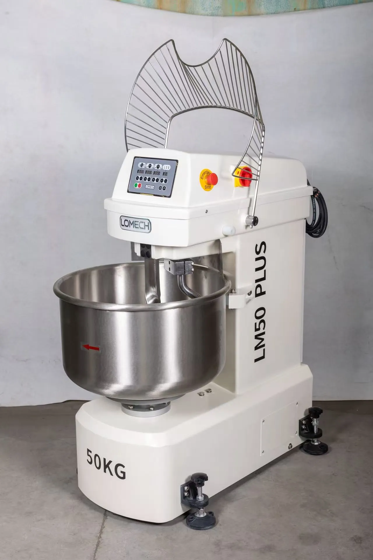 LM2-50T 50KG dough capacity commercial spiral mixer